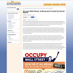 Occupy Wall Street - History in the Making