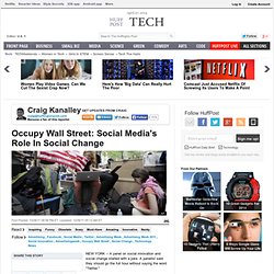 OWS Social Media's Role In Social Change