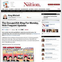 The OccupyUSA Blog For Monday, With Frequent Updates