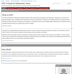 OCD: A Guide for Adolescents (Kyle)