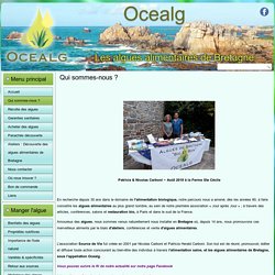 Ocealg - Les algues alimentaires de Bretagne - Qui sommes-nous ?