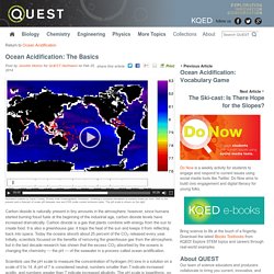 Ocean Acidification: The Basics