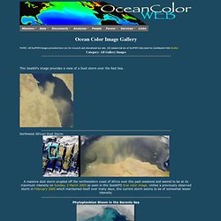 Ocean Color Image Archive Page