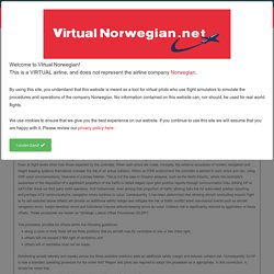 Oceanic Procedures - SLOP - Virtual Norwegian