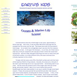 Oceans & Marine Life Science