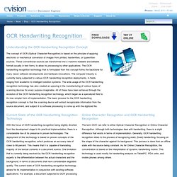 OCR Handwriting Recognition