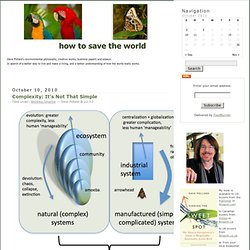 Complexity: It’s Not That Simple