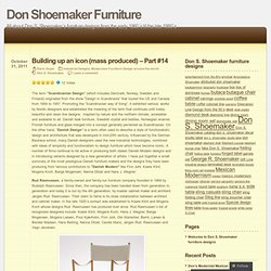 Don Shoemaker Furniture
