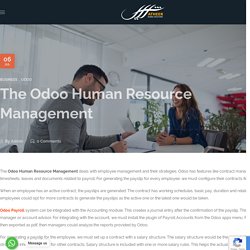 The Odoo Human Resource Management