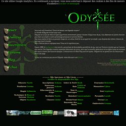 Odyssée : le jeu de rôle en ligne
