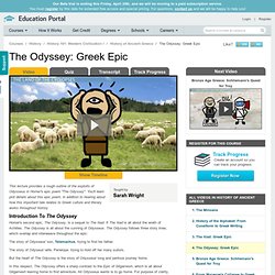 The Odyssey: Greek Epic - Free Western Civilization I Video