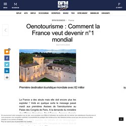 Oenotourisme : Comment la France veut devenir n°1 mondial 