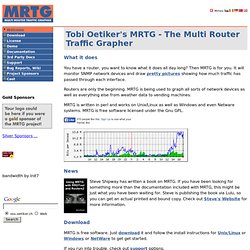 MRTG - Tobi Oetiker's MRTG - The Multi Router Traffic Grapher