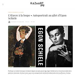 Autoportrait au gilet d'Egon Schiele