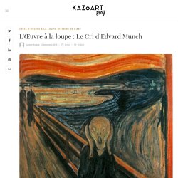 L'oeuvre à la loupe : Le Cri d'Edvard Munch - Le blog d’art contemporain de KAZoART