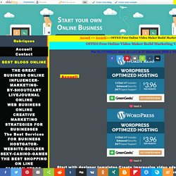 OFFEO Free Online Video Maker Build Marketing Videos