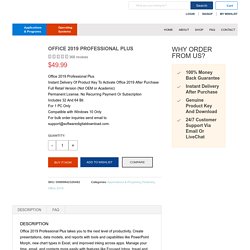 Office 2019 Professional Plus