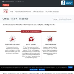 Office Action Response - Patent Yogi LLC