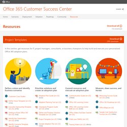 Office 365 Customer Success Center