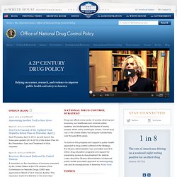 Office of National Drug Control Policy