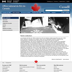 Collection de films - Office national du film du Canada - Documentaire, animation, fictions alternatives, contenu numérique - L'Effet boeuf