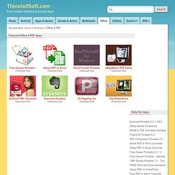 Office & PDF - ThinstallSoft.com