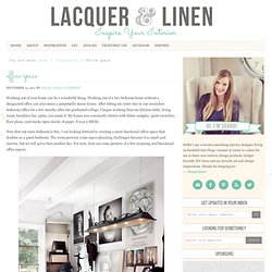 Lacquer & Linen
