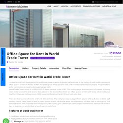 Office Space for rent in World Trade Tower