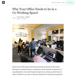 Why Your Office Needs to be in a Co-Working Space! - Starthub Nation - Medium