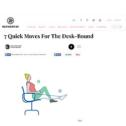 Office Workouts-Easy Exercise Moves To Do At Your Desk