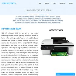 Hp Officejet 4630 Driver Download