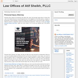 Law Offices of Atif Sheikh, PLLC: Personal Injury Attorney