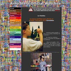 Arno Stern Official Website. Le Closlieu, un espace spécifique (atelier de peinture, enfants, adultes)