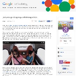 Official Google Blog: Just press go: designing a self-driving vehicle