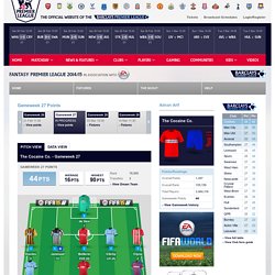 Fantasy Premier League - The official fantasy football game of the Barclays Premier League