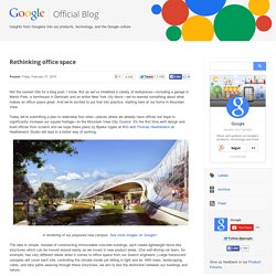 Official Google Blog: Rethinking office space