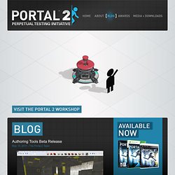 Official Portal 2 Website - Blog