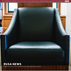 RUSA News – The Official News of the ALA's Reference and User Services Association