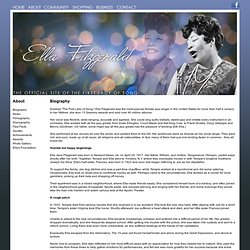 Ella Fitzgerald: biography