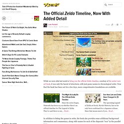 The Official Zelda Timeline, Now With Added Detail