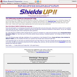 Officially Unofficial ShieldsUP! FAQ