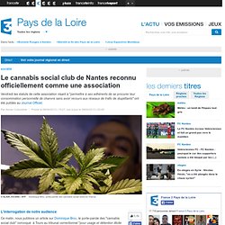 08 04 2013 Le cannabis social club de Nantes reconnu officiellement comme une association