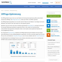 OffPage-Optimierung