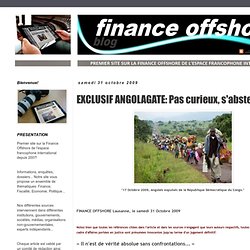 Les assassins financiers de l'Angolagate