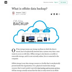 What is offsite data backup? - Wasatchit - Medium