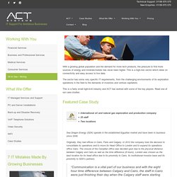 Oil & Gas / Mining – Act Systems