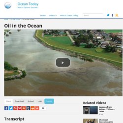 Oil in the Ocean