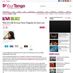 Why It's OK To Lose Your Virginity In Your 20s