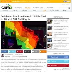 Oklahoma Breaks a Record: 26 Bills Filed to Attack LGBT Civil Rights