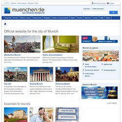 Munich Hotel Oktoberfest – Official Website for Munich